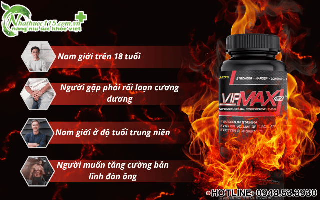 Đối tượng sử dụng Vipmax RX