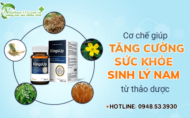 Sản phẩm KingsUp có thành phần gì?
