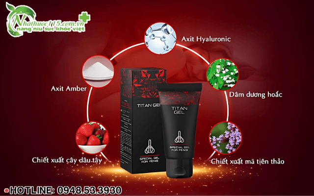 Thành phần chính của Titan Gel