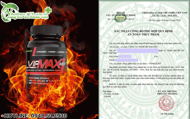 Vipmax RX có tốt Không?