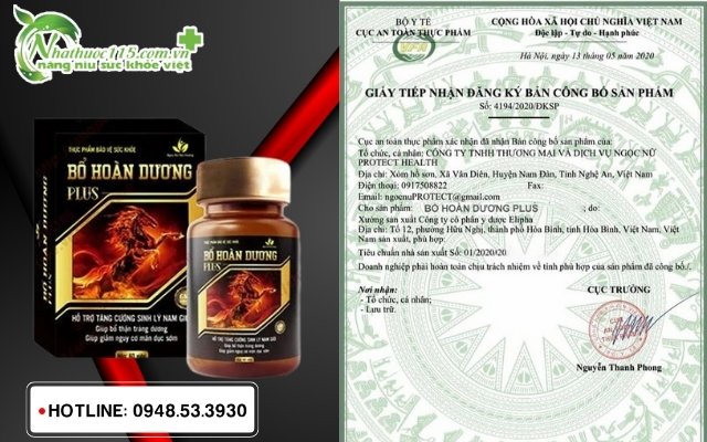 Sản phẩm Bổ Hoàn Dương Plus có tốt không?
