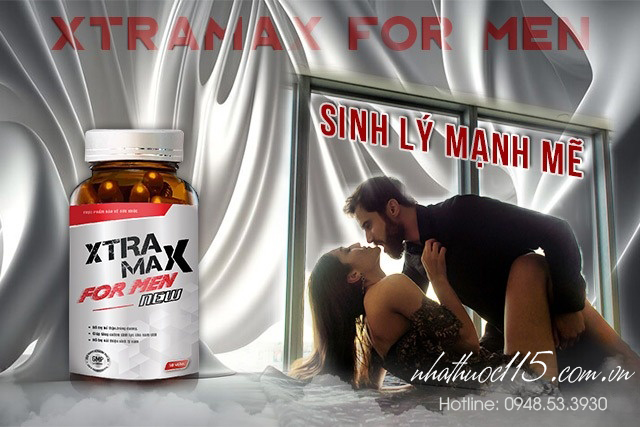 Xtramax For Men: Thuốc chữa yếu sinh lý nam tốt nhất hiện nay