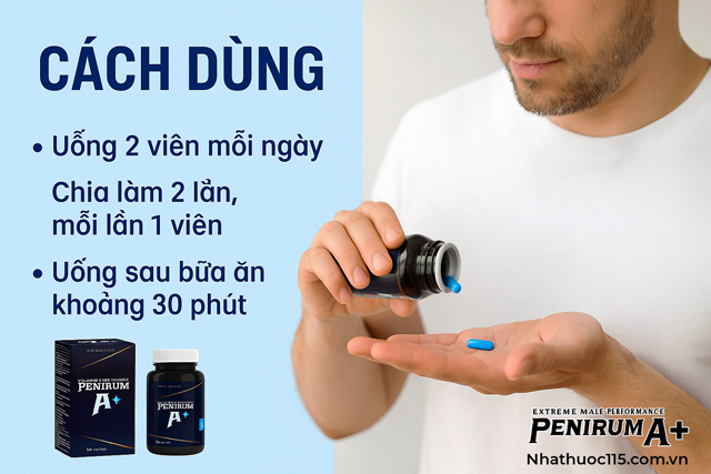 Hướng dẫn sử dụng TPCN Penirum A+ đúng cách